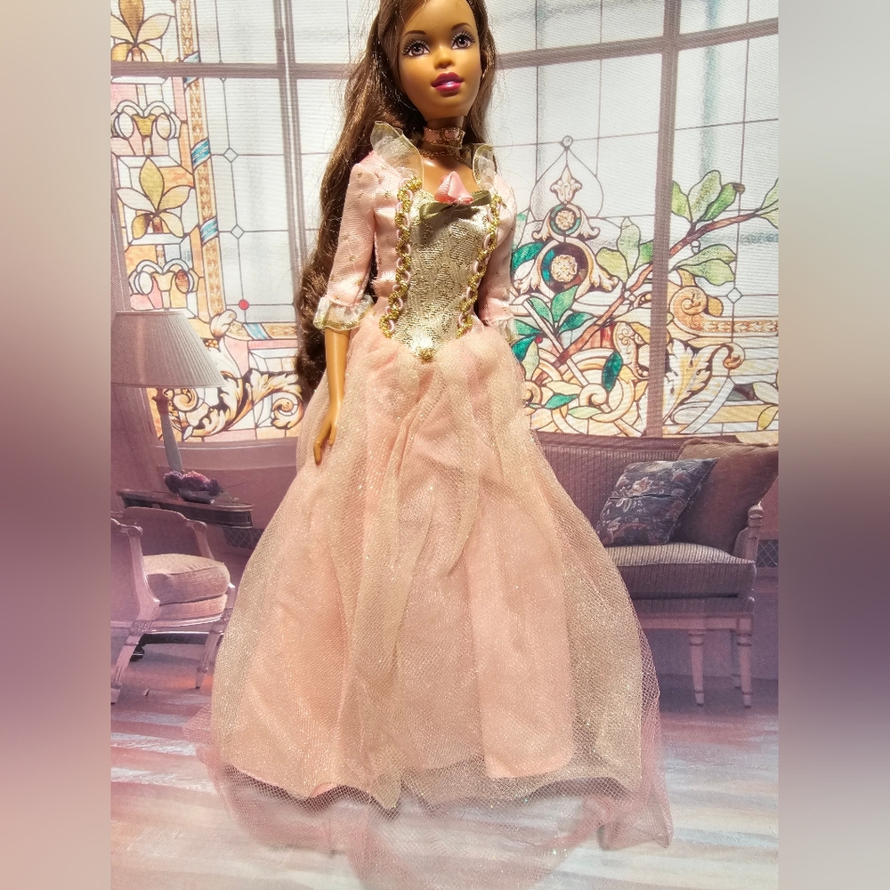 BARBIE DOLL IN FASHIONABLE GOWN WEAR - Picture 5 of 6